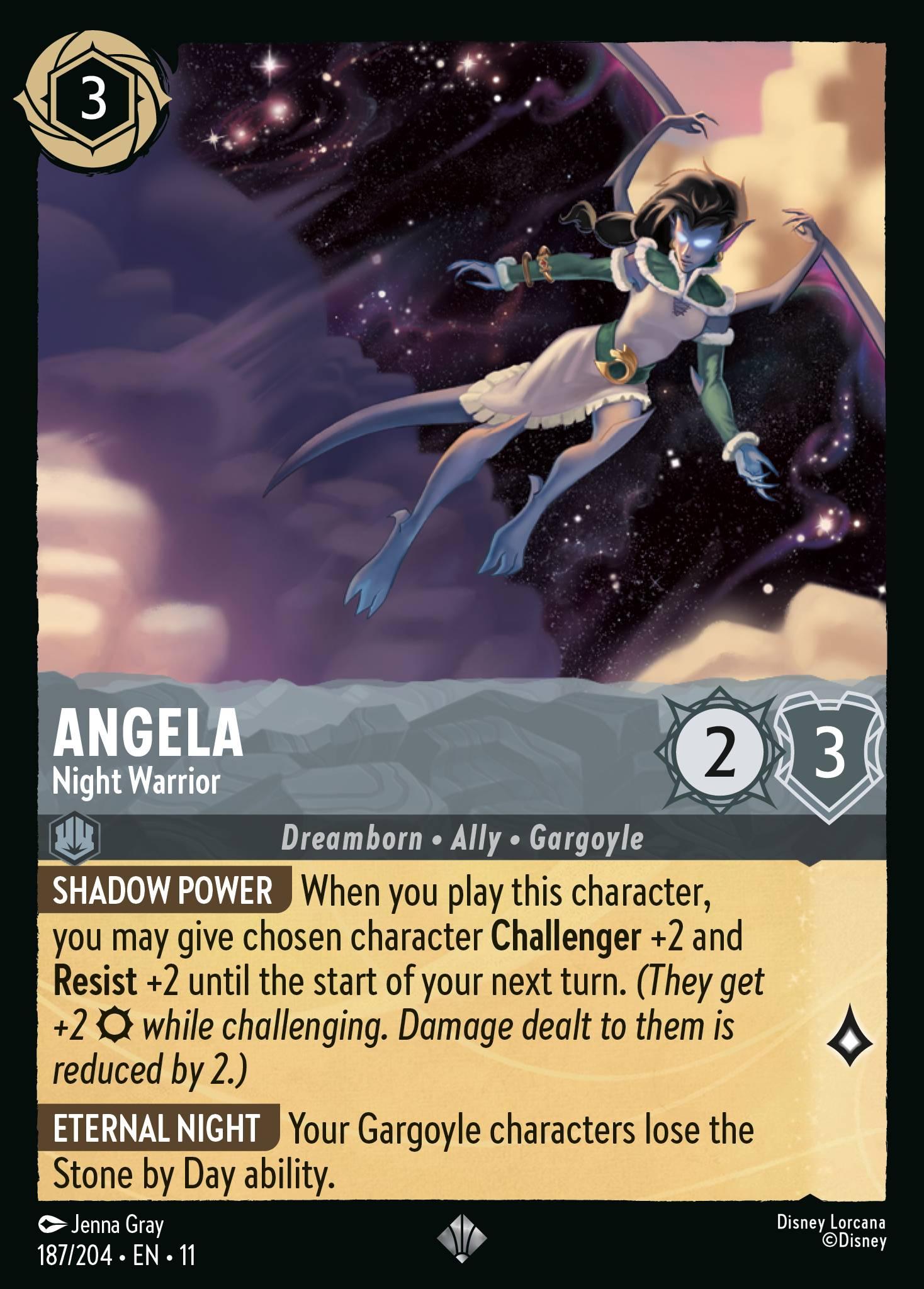 Angela • Night Warrior - FOIL — image 1