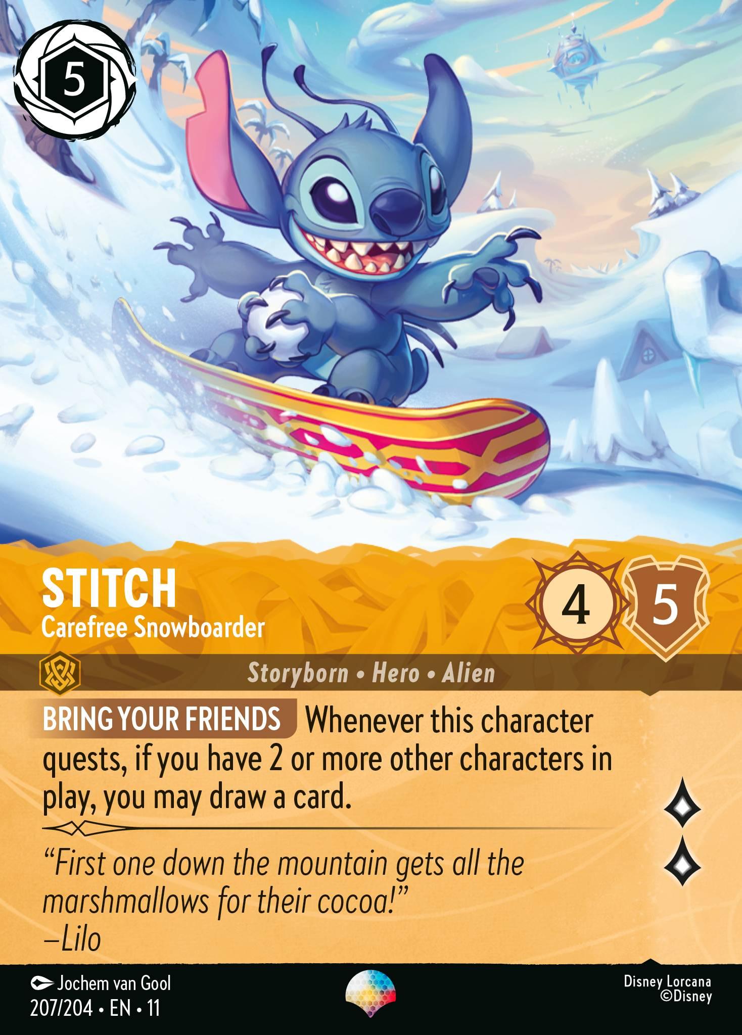 Stitch • Carefree Snowboarder - EPIC — image 1
