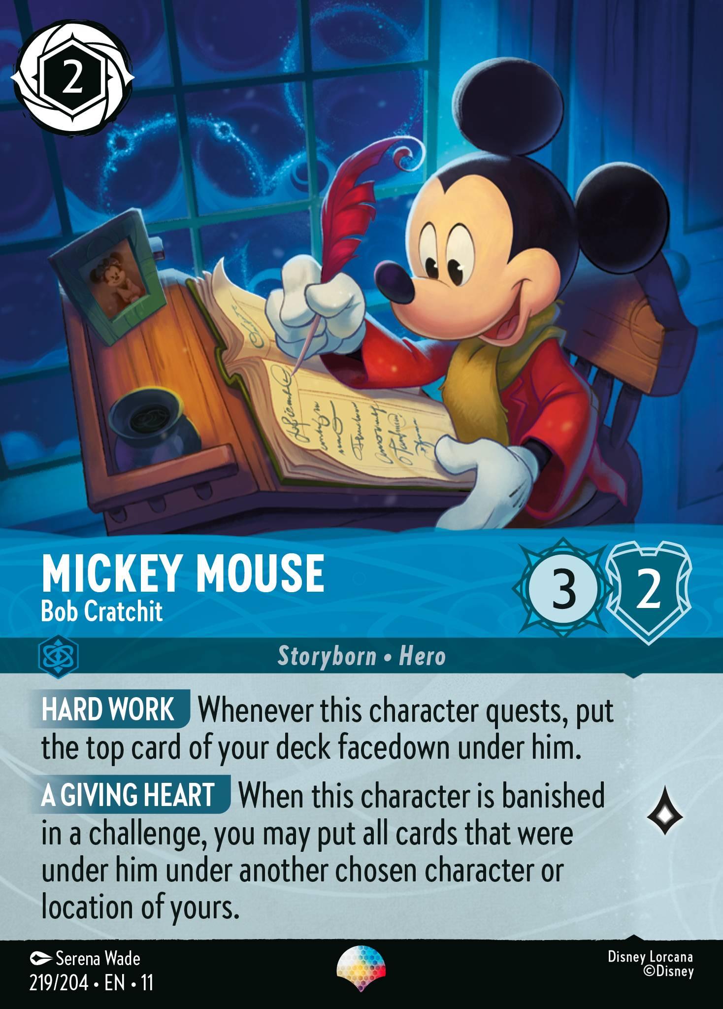Mickey Mouse • Bob Cratchit - EPIC — image 1