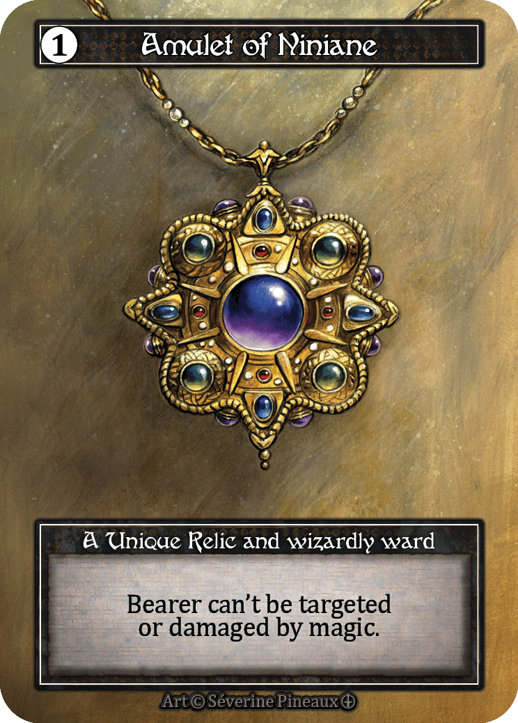 Amulet of Niniane - FOIL — image 1