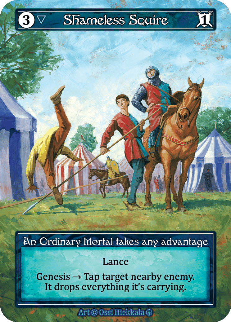 Shameless Squire - FOIL — image 1