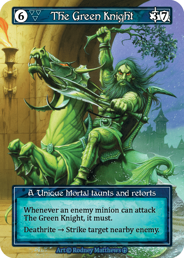 The Green Knight - FOIL — image 1
