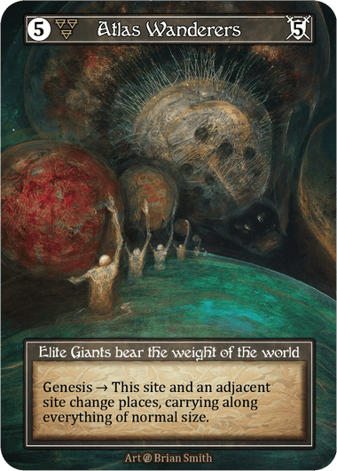 Atlas Wanderers - FOIL — image 1