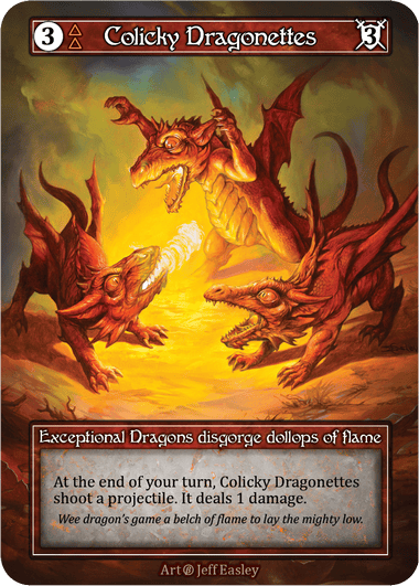 Colicky Dragonettes - FOIL — image 1