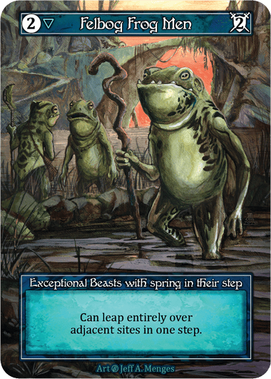 Felbog Frog Men - FOIL — image 1