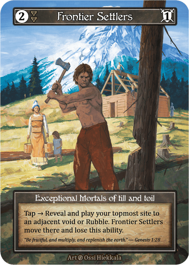 Frontier Settlers - FOIL — image 1