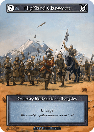 Highland Clansmen - FOIL — image 1