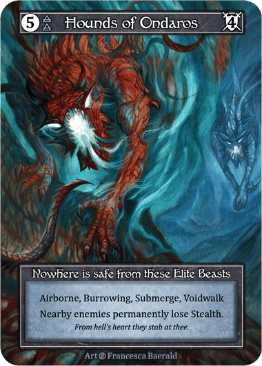 Hounds of Ondaros - FOIL — image 1