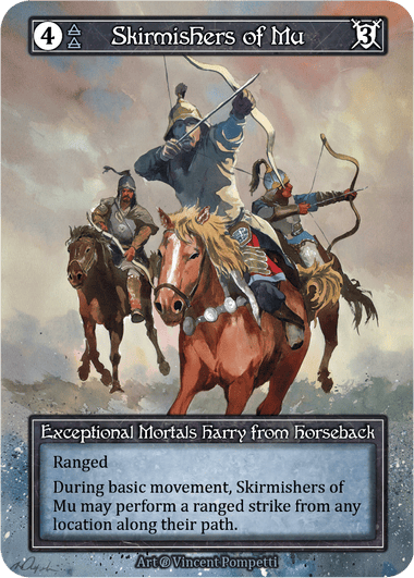 Skirmishers of Mu - FOIL — image 1