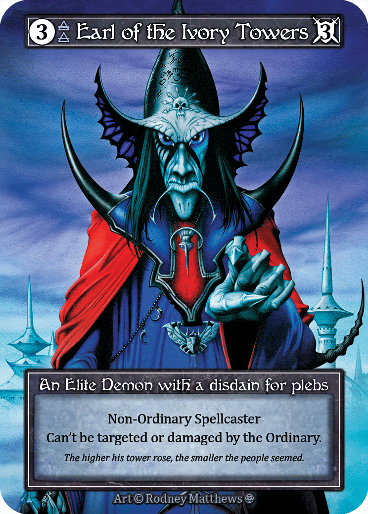 Earl of the Ivory Towers - FOIL — image 1