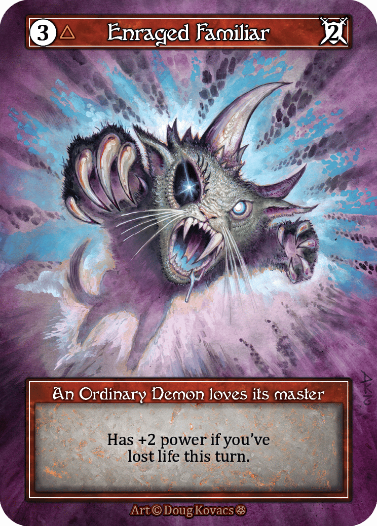 Enraged Familiar - FOIL — image 1