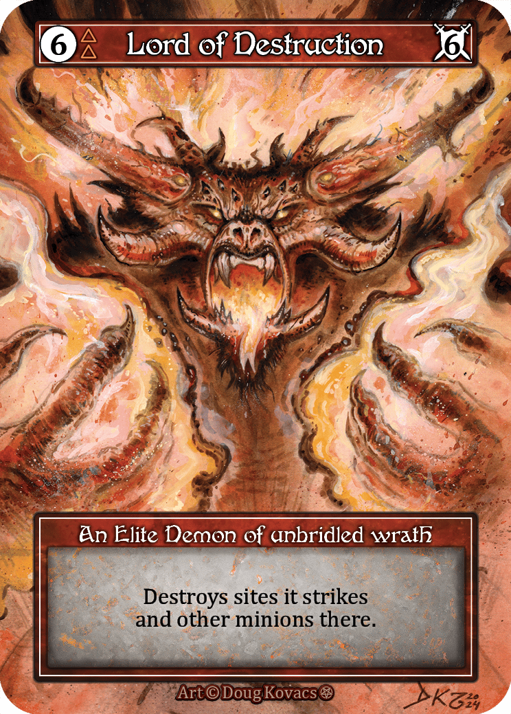 Lord of Destruction - FOIL — image 1