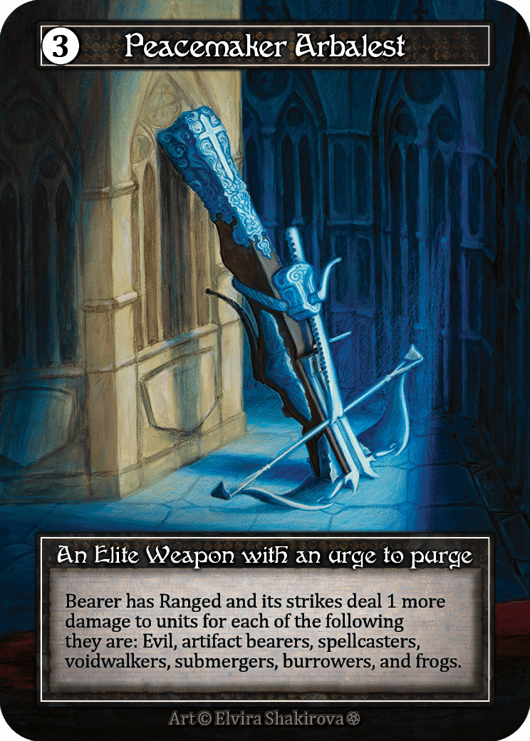 Peacemaker Arbalest - FOIL — image 1