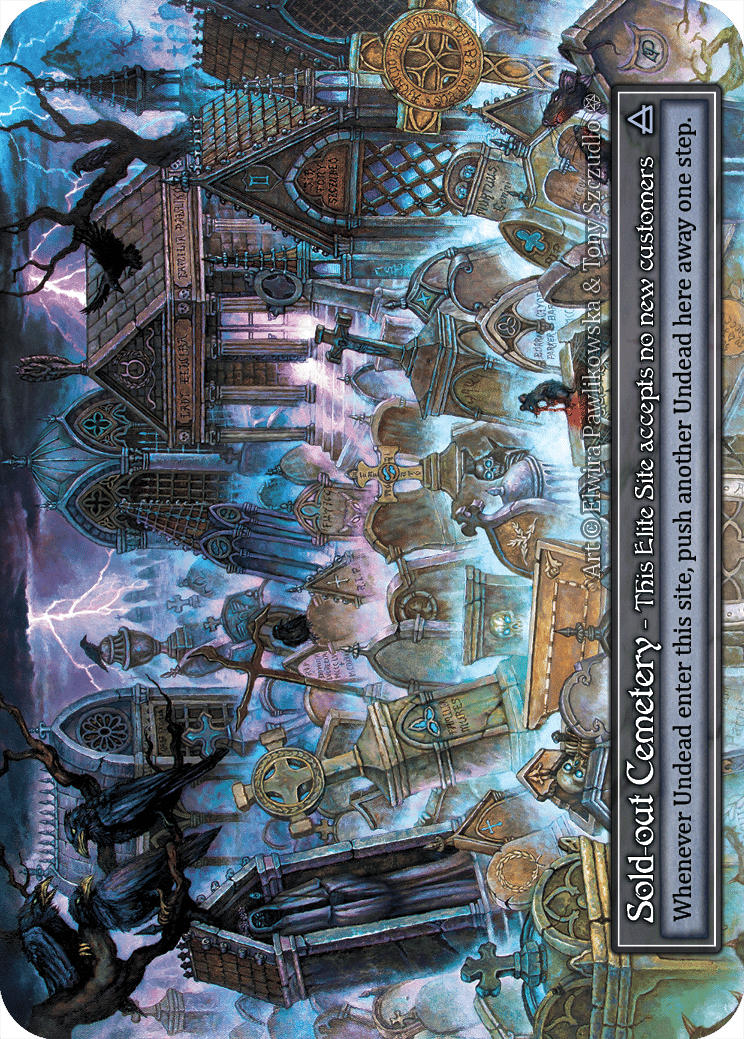 Sold-out Cemetery - FOIL — image 1