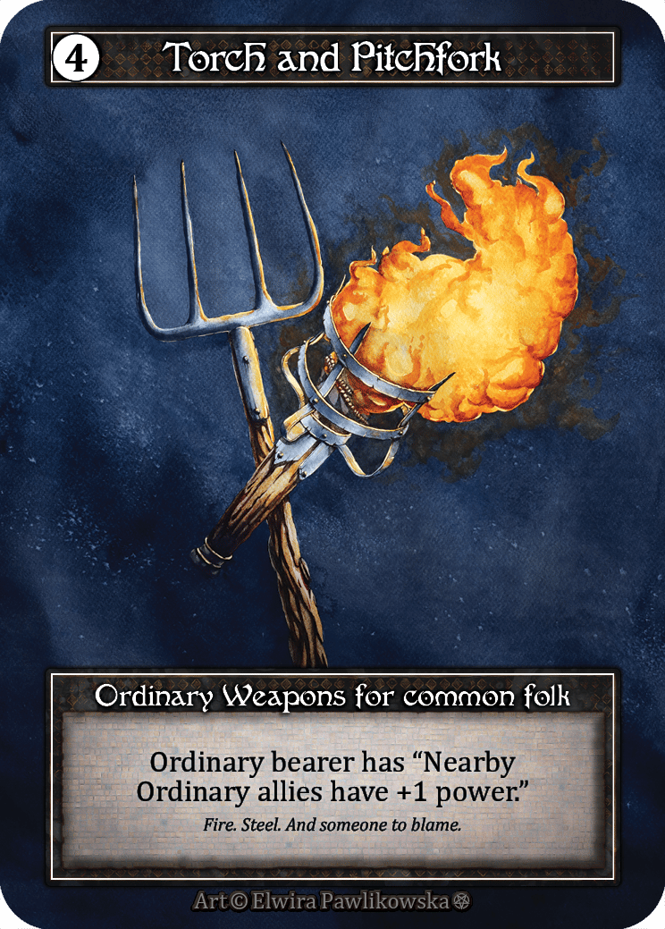 Torch and Pitchfork - FOIL — image 1