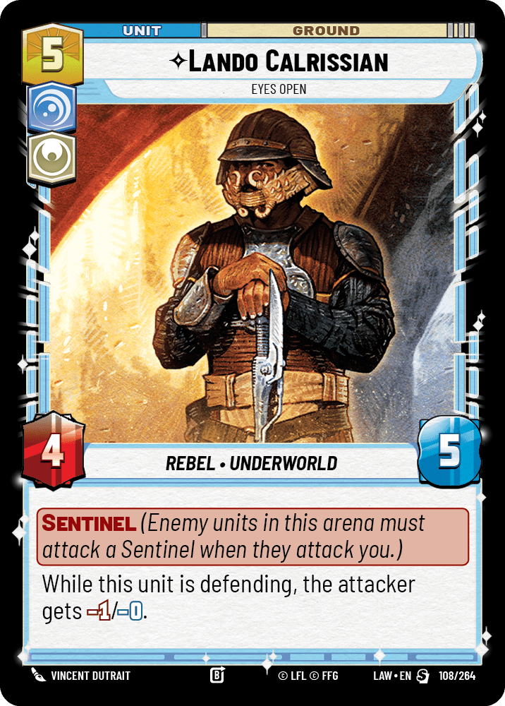 Lando Calrissian - Eyes Open — image 1