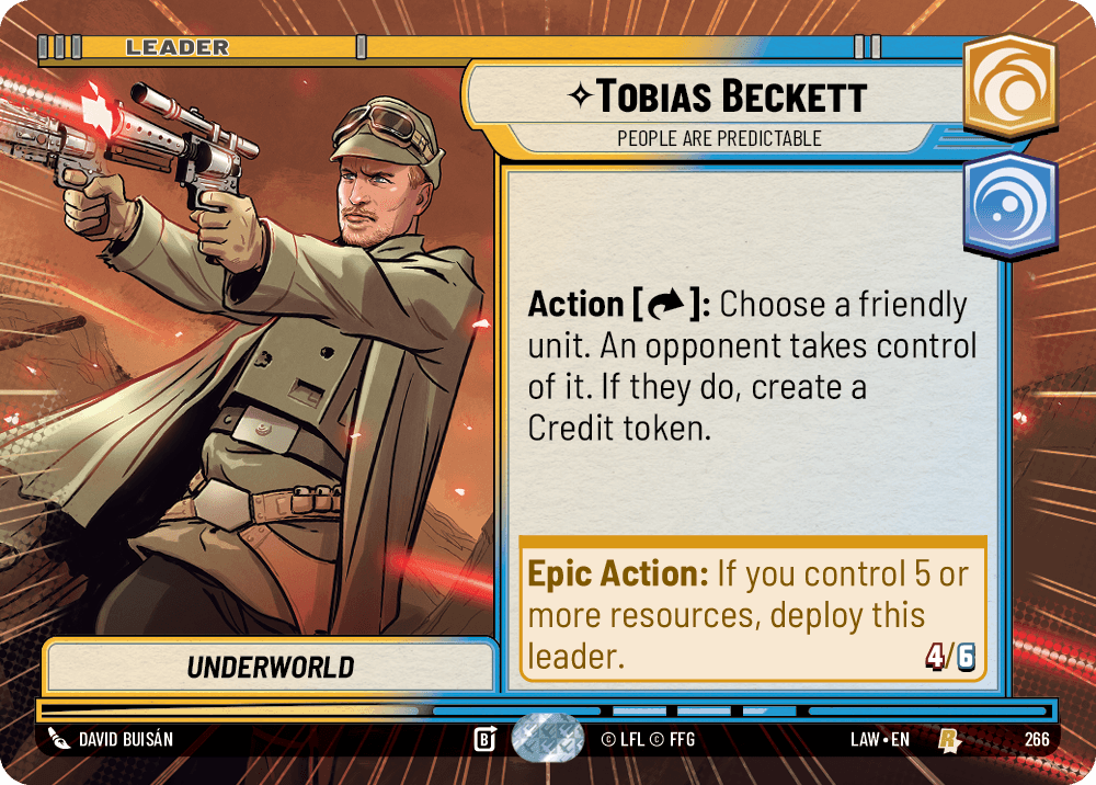 Tobias Beckett - People are Predictable - HYPERSPACE — image 1