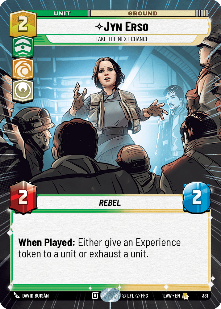 Jyn Erso - Take the Next Chance - HYPERSPACE — image 1