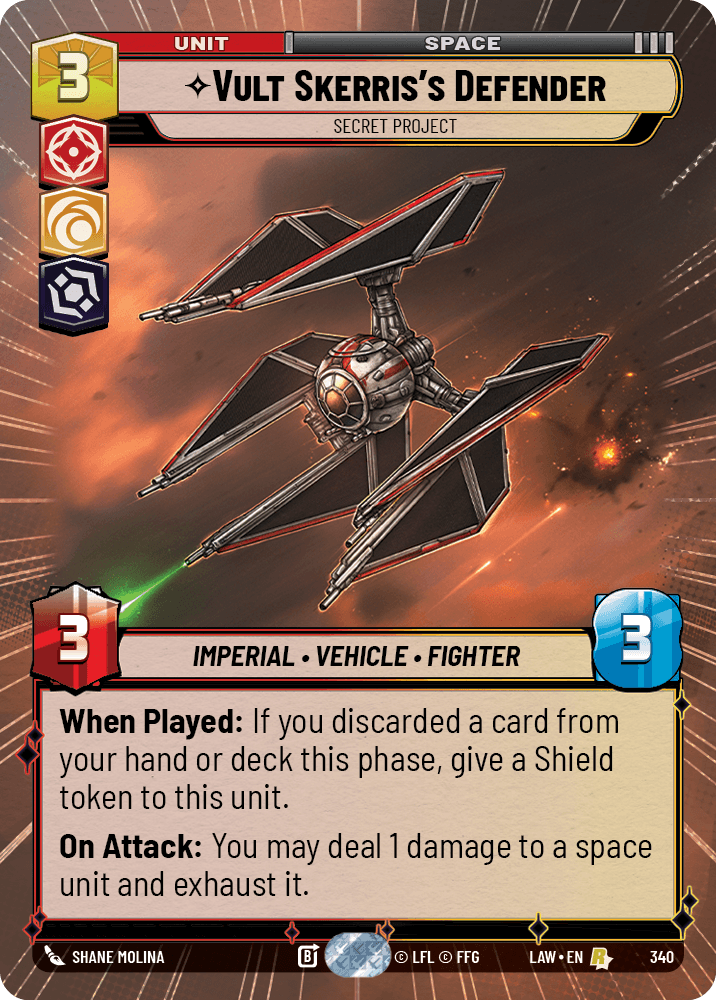 Vult Skerris's Defender - Secret Project - HYPERSPACE — image 1