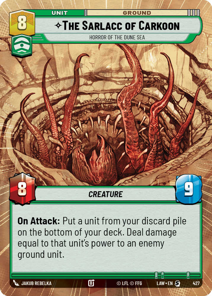 The Sarlacc of Carkoon - Horror of the Dune Sea - HYPERSPACE — image 1