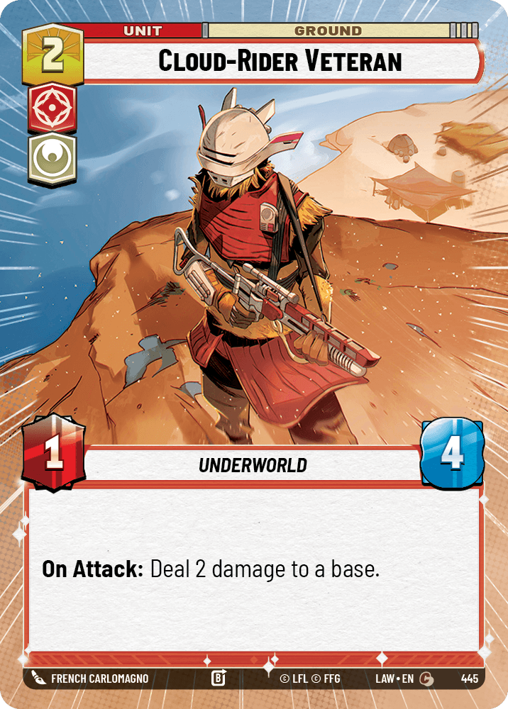 Cloud-Rider Veteran - HYPERSPACE — image 1