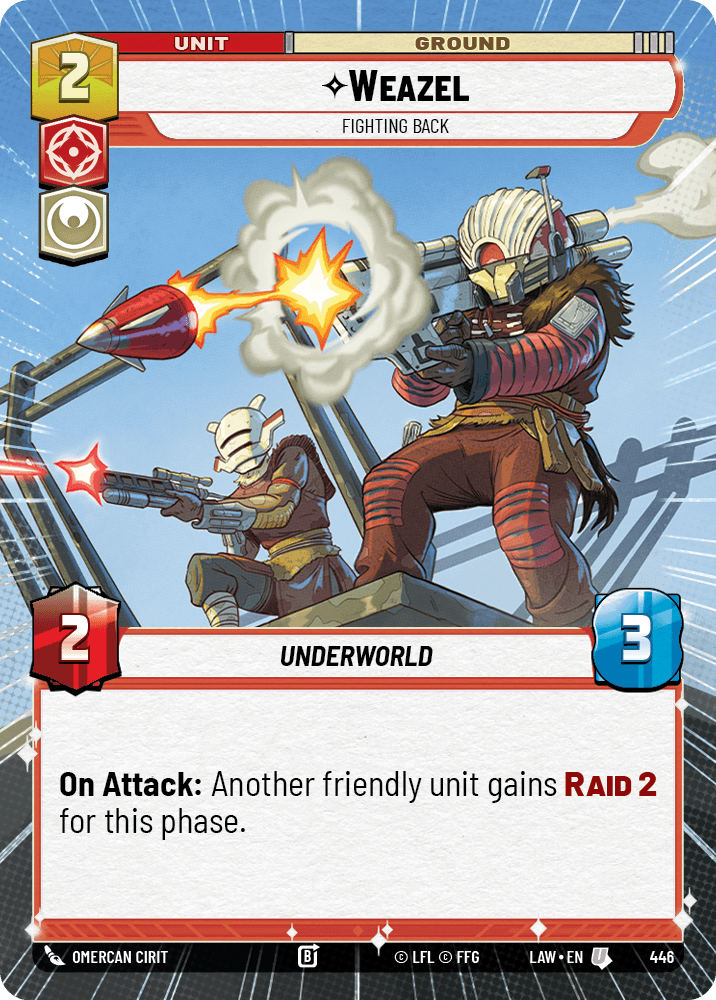 Weazel - Fighting Back - HYPERSPACE — image 1