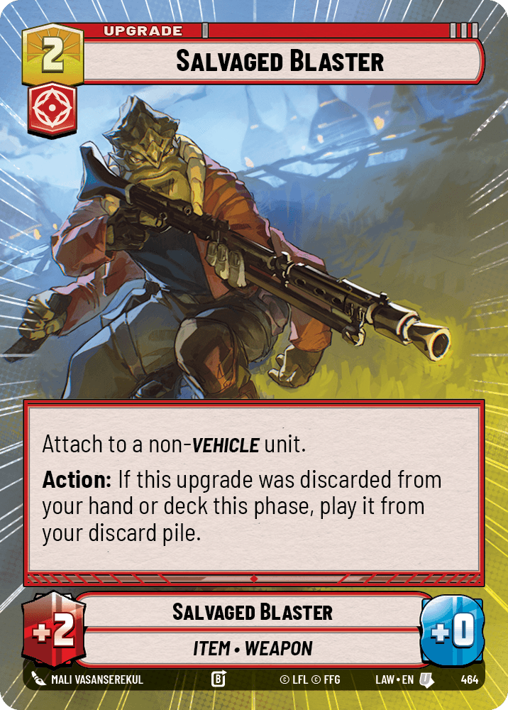 Salvaged Blaster - HYPERSPACE — image 1