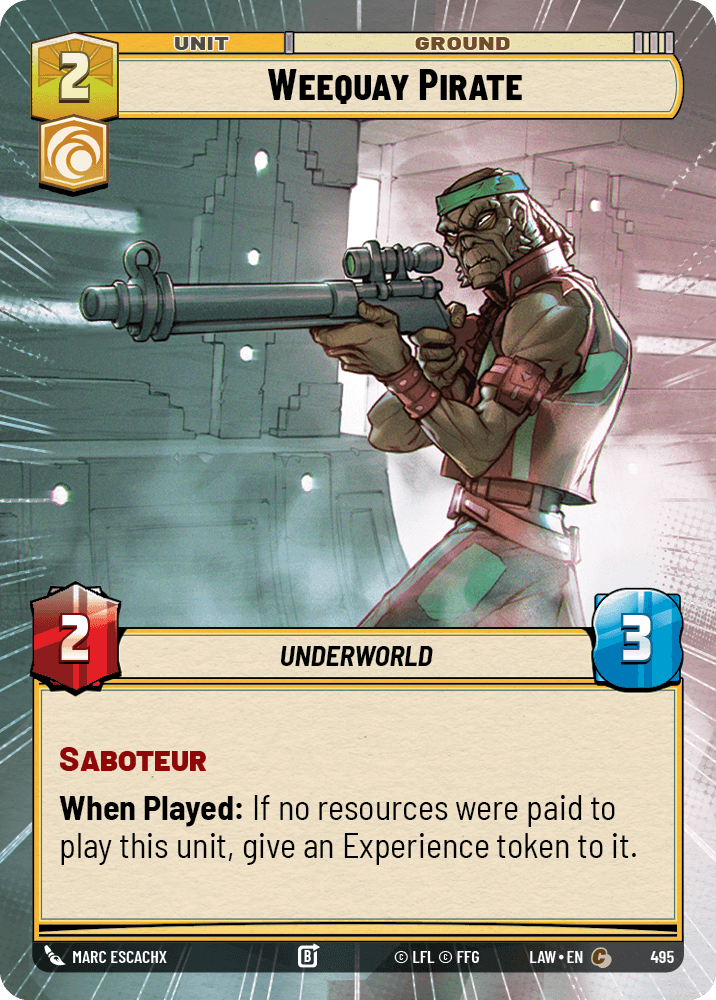 Weequay Pirate - HYPERSPACE — image 1