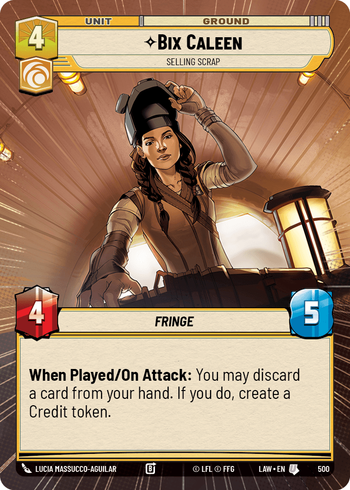 Bix Caleen - Selling Scrap - HYPERSPACE — image 1