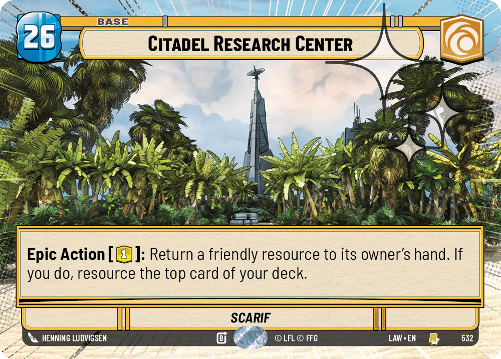 Citadel Research Center - HYPERSPACE FOIL — image 1