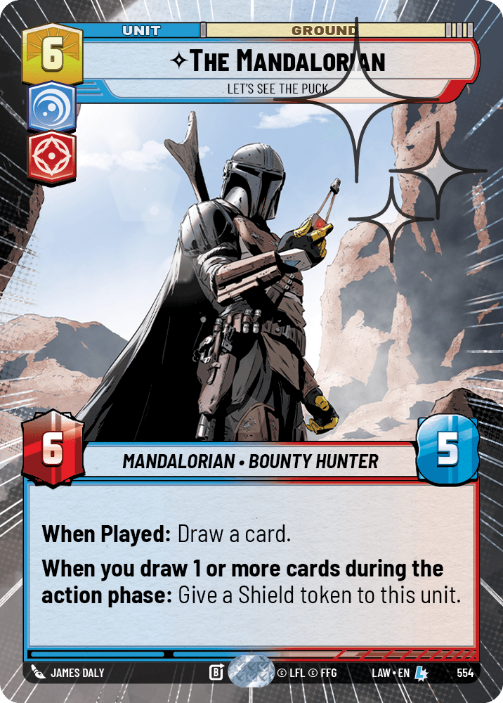 The Mandalorian - Let's See the Puck - HYPERSPACE FOIL — image 1
