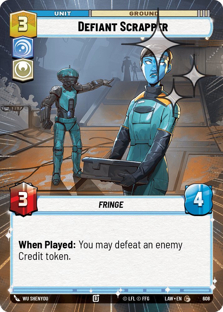Defiant Scrapper - HYPERSPACE FOIL — image 1