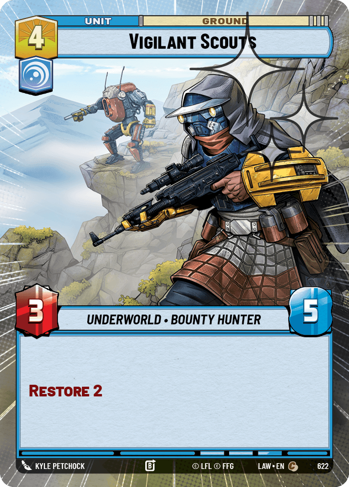 Vigilant Scouts - HYPERSPACE FOIL — image 1