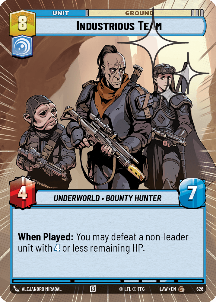 Industrious Team - HYPERSPACE FOIL — image 1