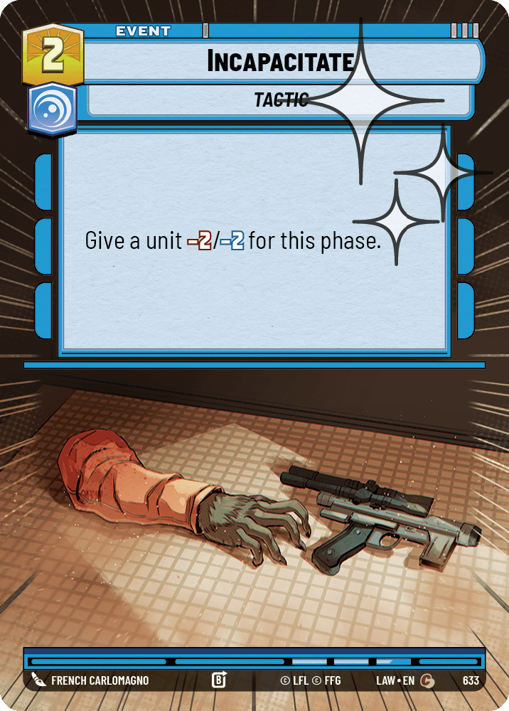 Incapacitate - HYPERSPACE FOIL — image 1