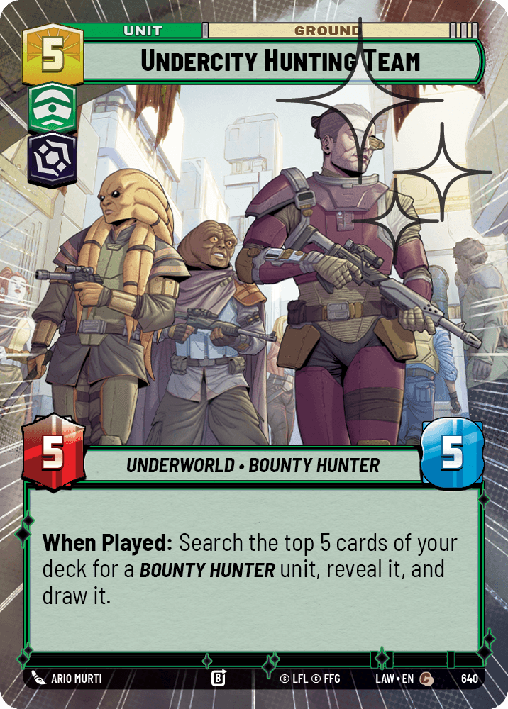 Undercity Hunting Team - HYPERSPACE FOIL — image 1
