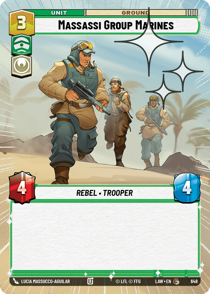 Massassi Group Marines - HYPERSPACE FOIL — image 1