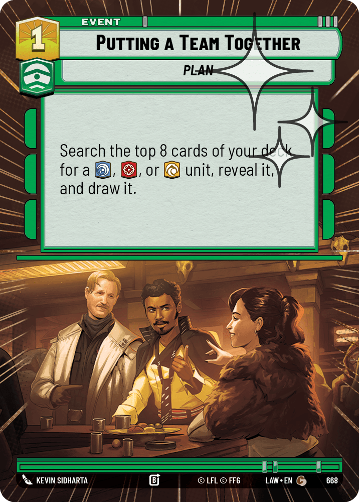 Putting a Team Together - HYPERSPACE FOIL — image 1