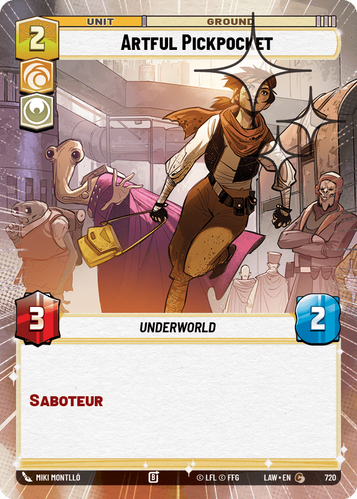 Artful Pickpocket - HYPERSPACE FOIL — image 1