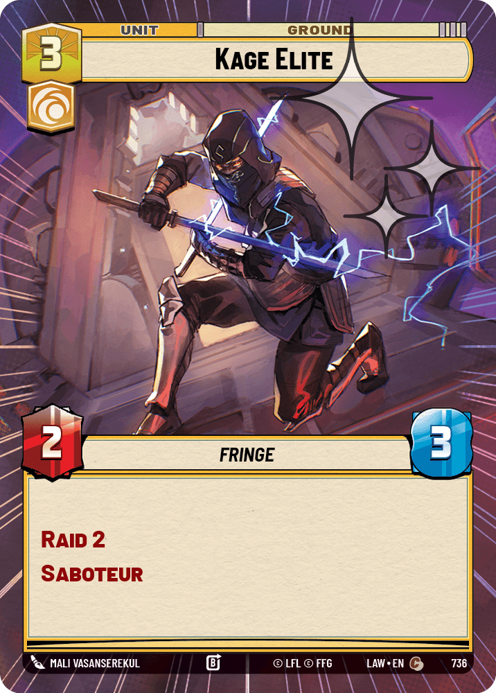 Kage Elite - HYPERSPACE FOIL — image 1