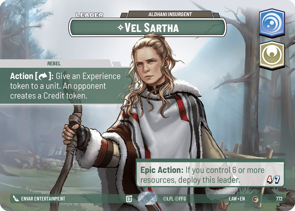 Vel Sartha - Aldhani Insurgent - SHOWCASE — image 1