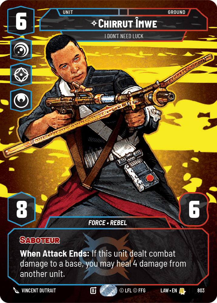 Chirrut ?mwe - I Don't Need Luck - PRESTIGE — image 1