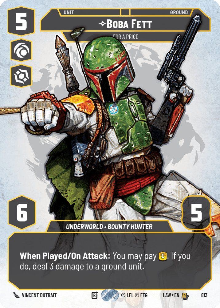 Boba Fett - For a Price - PRESTIGE — image 1