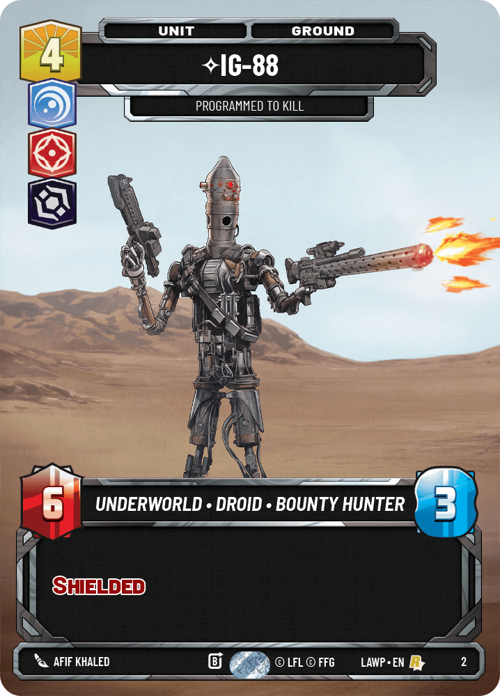 IG-88 - Programmed to Kill - OP Promo — image 1