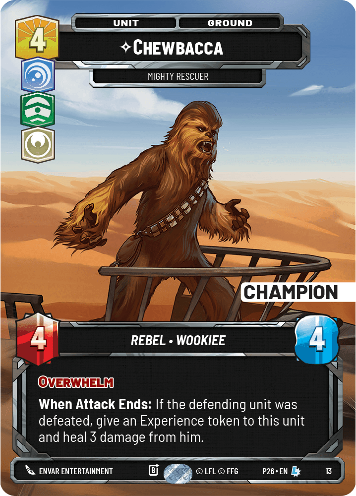 Chewbacca - Mighty Rescuer - PQ CHAMPION — image 1
