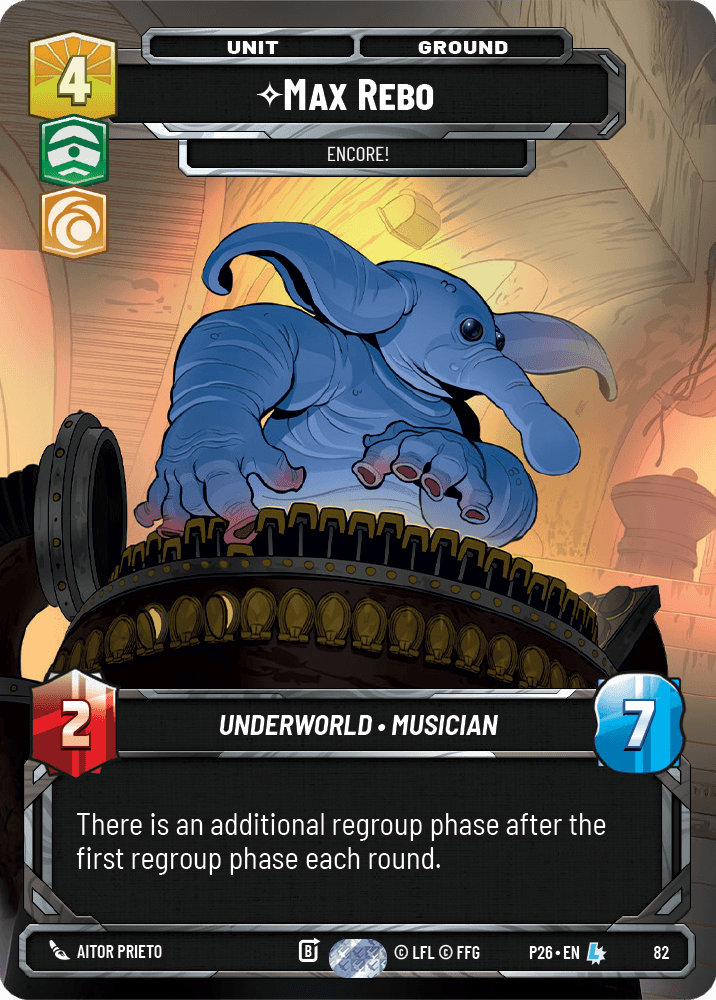 Max Rebo - Encore! - RQ PRIZE WALL — image 1