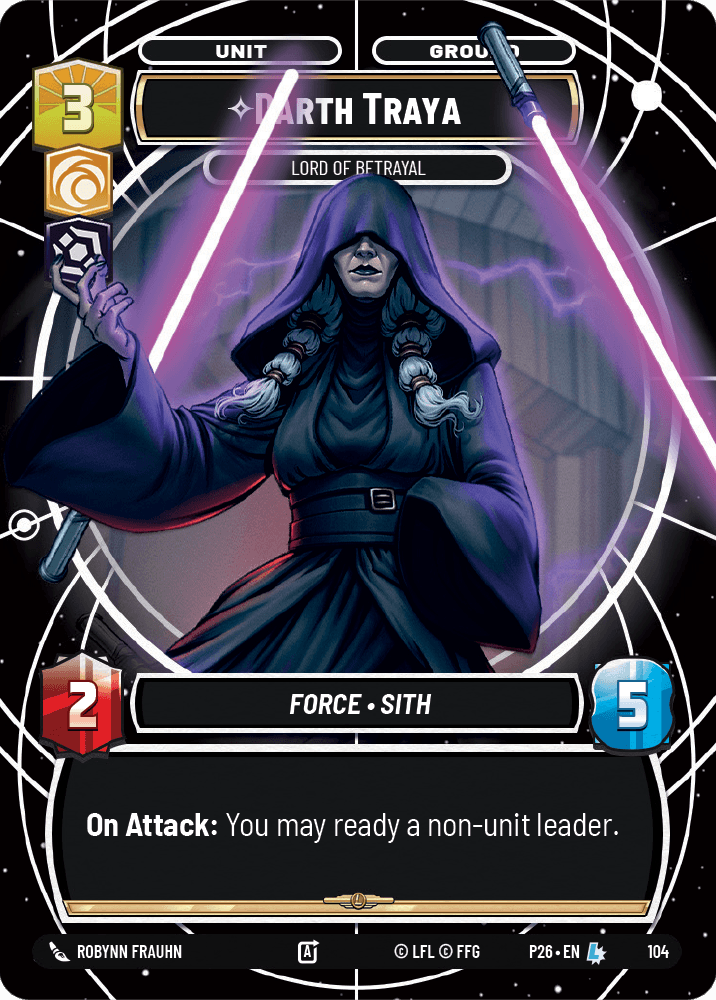 Darth Traya - Lord of Betrayal - RQ DAY TWO — image 1
