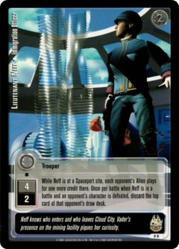 Lieutenant Neff • Immigration Officer - 1st Day — image 1
