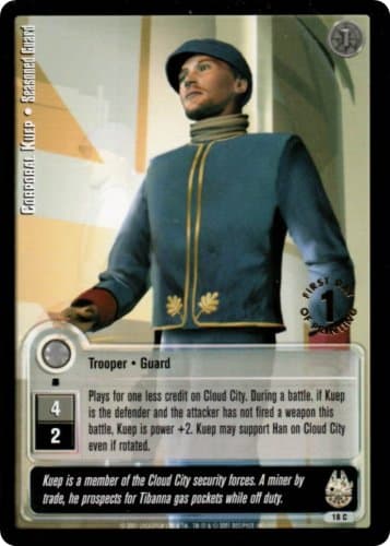 Corporal Kuep • Seasoned Guard - 1st Day — image 1