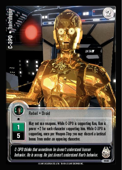 C-3PO • The Professor (R) - Silver Stamp — image 1